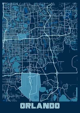 Orlando Peace City Map