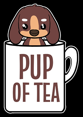 Pup Of Tea Puppy Owner Gif
