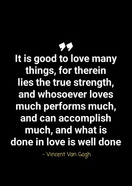 Vincent Van Gogh quotes