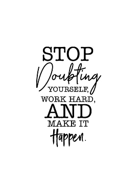 Motivational Quote WallArt