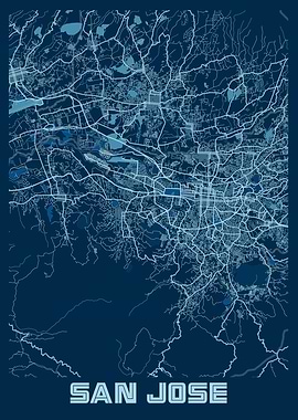 San Jose Peace City Map