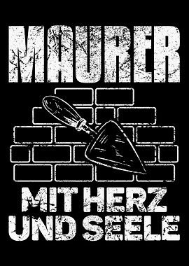 Maurer Handwerker Baustell