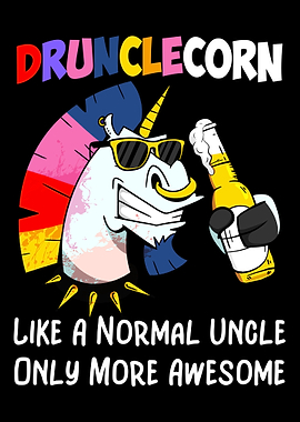 Beer Druncle Unicorn