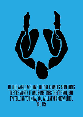 Sports Diving Wall Decor