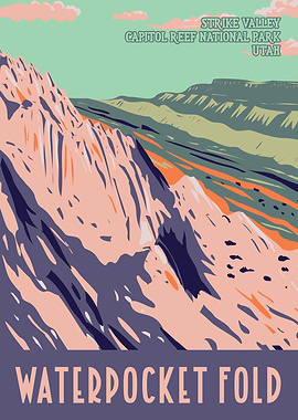 Waterpocket Fold WPA