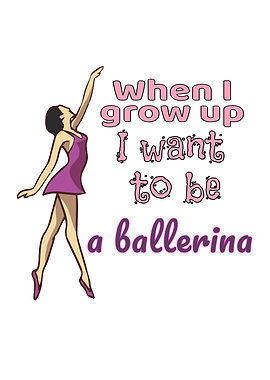 Want Ballerina Little Girl