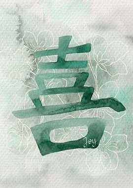 Joy in Japanese Kanji
