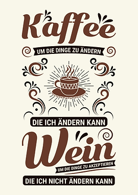 Lustiger Kaffee Spruch