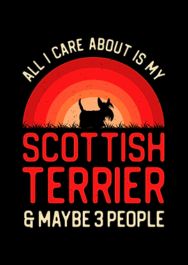 Funny Scottish Terrier