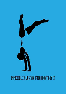 Sports Diving Wall Decor