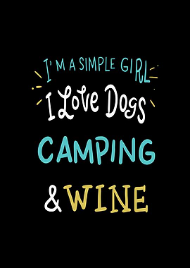 Camping Woman