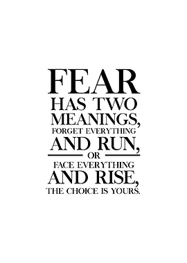 Motivation Quote Wall Art