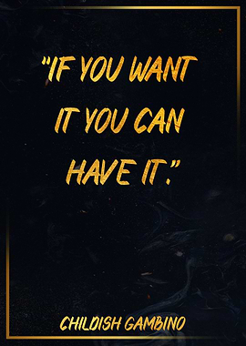 CHILDISH GAMBINO Quote