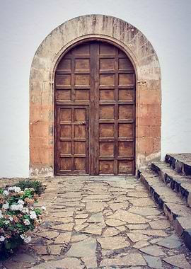 Architecture, door, church