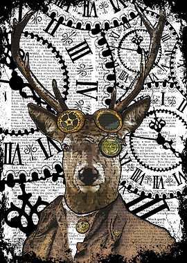 Steampunk Stag