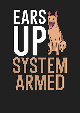 Ears up system armed