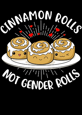 Cinnamon Rolls Gender Role