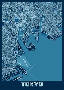 Tokyo Peace City Map