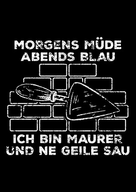 Maurer Handwerker Baustell