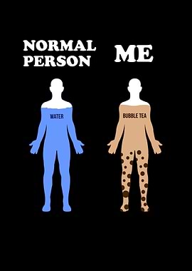 Bubble Boba Milk Tea Funny