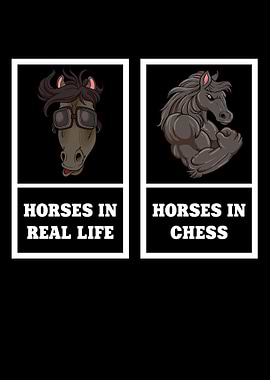 Chess Knight Figure Gift