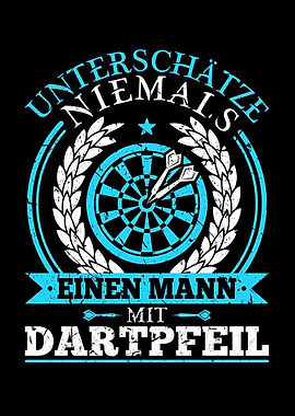 Dart Mann Dartpfeil