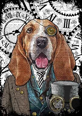 Steampunk Basset