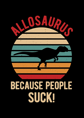 Funny Allosaurus