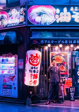 Ramen Night Shinjuku Tokyo
