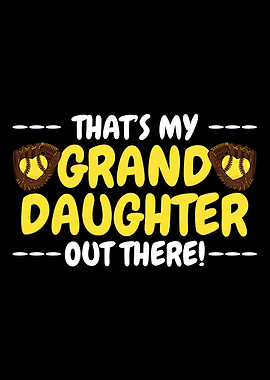 Softball Grandpa Grandma