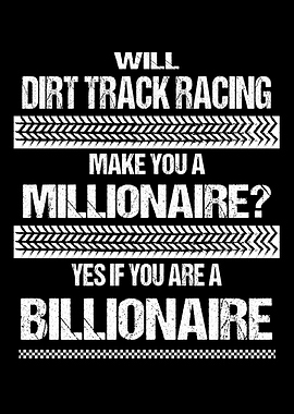 Dirt Track Racing Driver