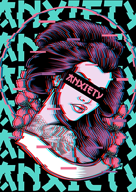 Geisha Egirl Eboy Anxiety