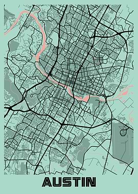 Austin Peony City Map