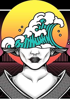 Geisha Kanagawa Wave