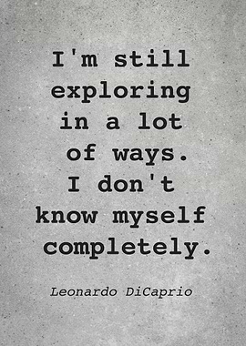 Leo DiCaprio Quote L014