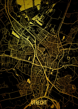 Utrecht gold map
