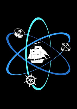 Segeln Atom Boot Kapitaen