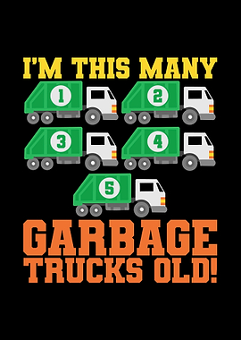 5th Birthday Garbage Truck