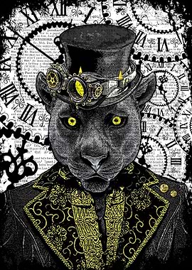 Steampunk Black Panther