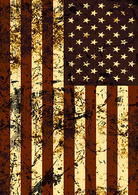 Vintage American Flag