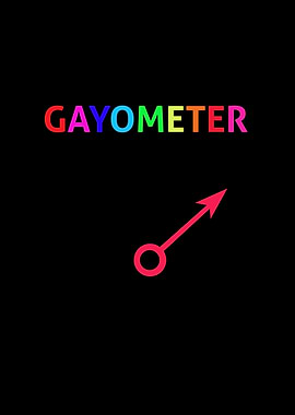 GAYOMETER LGBT Rainbow For