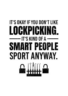 Lockpicking Sport Gifts