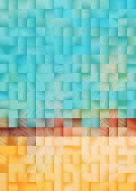 The Dessert Wood mosaic