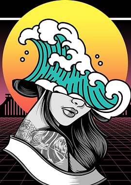 Geisha Kanagawa Wave