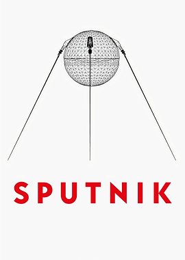 Minimal Soviet SPUTNIK 3D