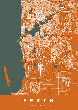 PERTH Art Map Australia