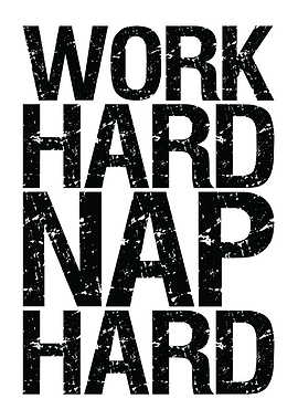 Work Hard Nap Hard