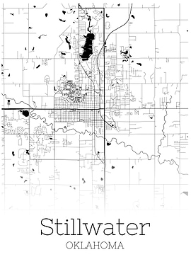 Stillwater Oklahoma map