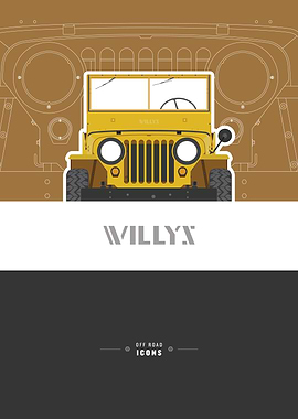 Willys Yellow black