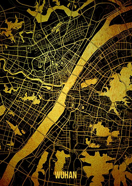 Wuhan gold map